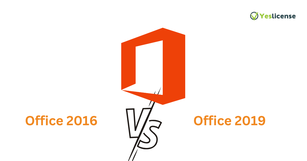 Office 2016 vs Office 2019