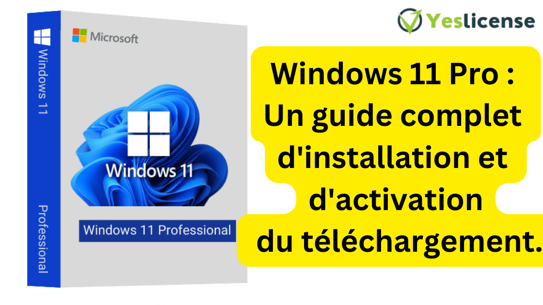 Windows 11 Pro Un guide complet d'installation et d'activation du téléchargement