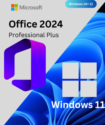Microsoft Office 2024 pro plus + windows 11 pro